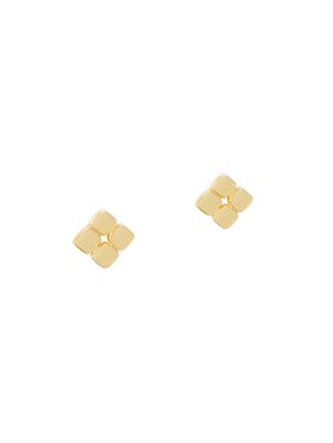 gold metal studs earring - 17543007 - Standard Image - 2