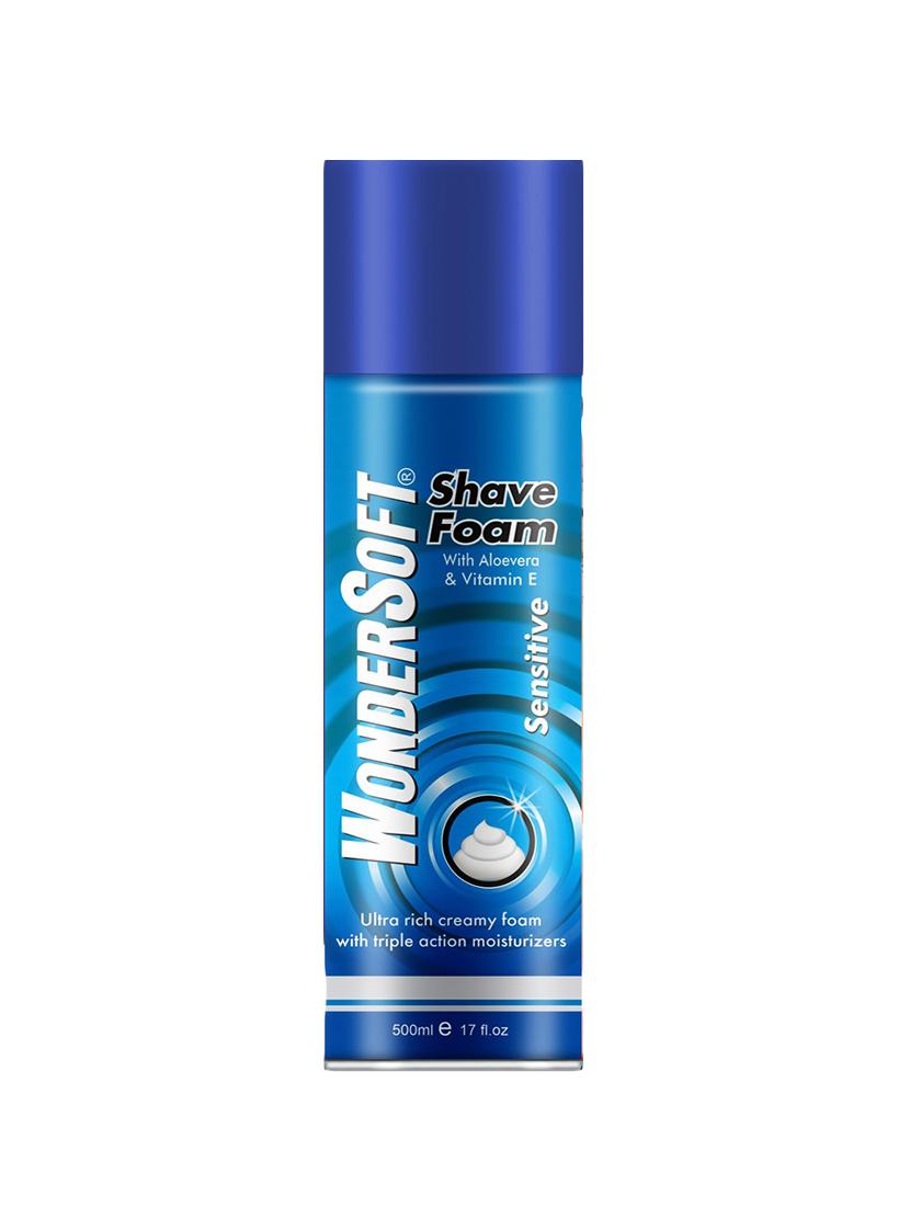 shaving faom sensitive (blue) - 17543254 - Zoom Image - 1