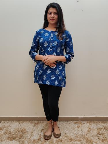 printed shirt style kurta - 17543359 - Very Small Image - 1