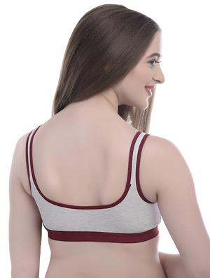 full coverage sports bra - 17543377 - Standard Image - 3