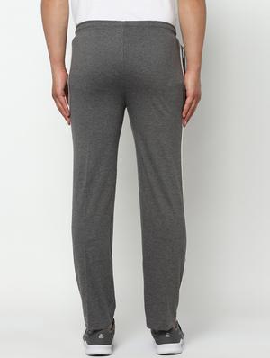 grey side taped full length track pant - 17543429 - Standard Image - 3