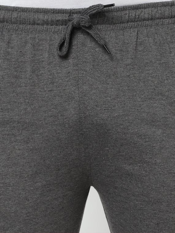 grey side taped full length track pant - 17543429 - Zoom Image - 5