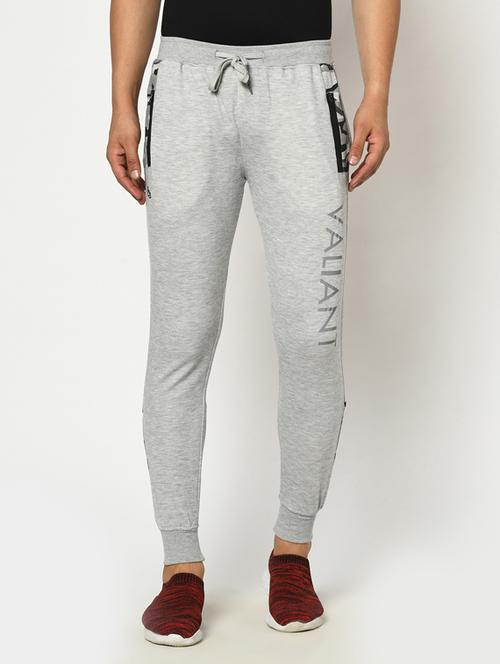 grey printed jogger - 17543435 - Standard Image - 1