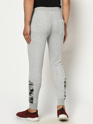 grey printed jogger - 17543435 - Standard Image - 3