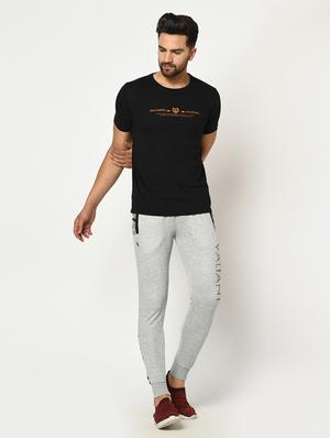grey printed jogger - 17543435 - Standard Image - 4