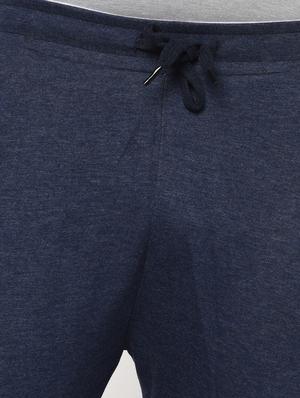navy blue solid jogger - 17543436 - Standard Image - 5