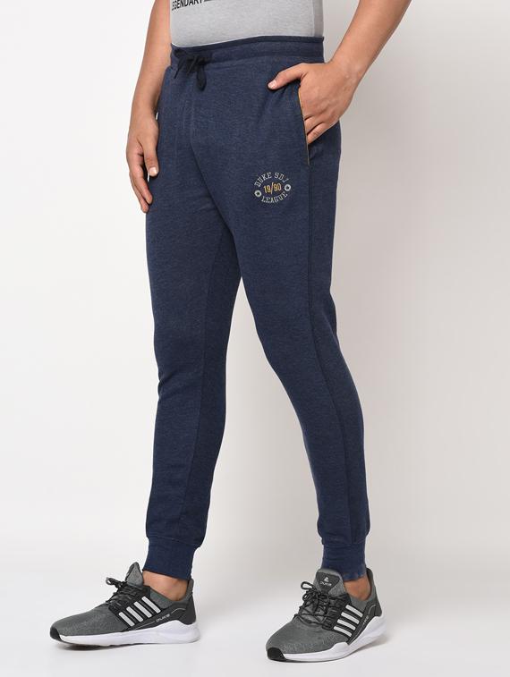 navy blue solid jogger - 17543436 - Zoom Image - 2