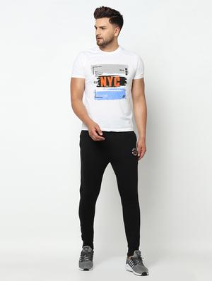black solid jogger - 17543437 - Standard Image - 4
