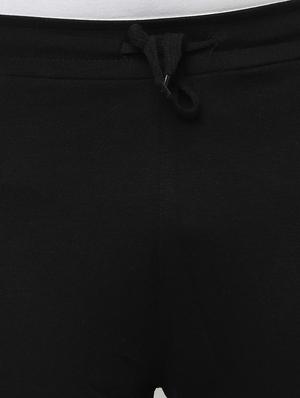black solid jogger - 17543437 - Standard Image - 5