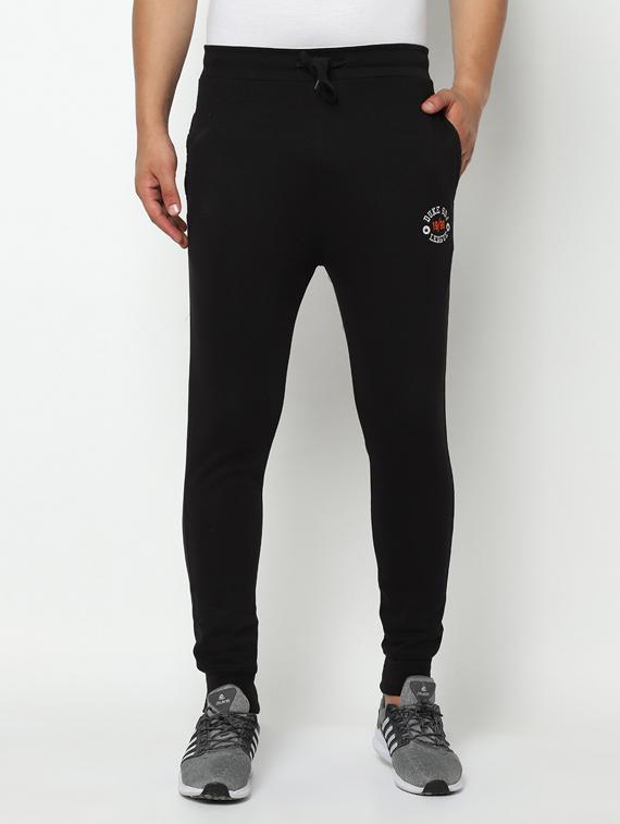 black solid jogger - 17543437 - Zoom Image - 1