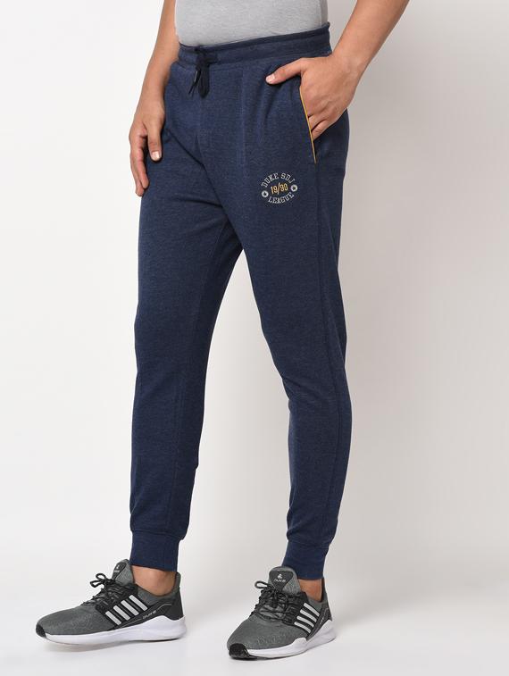 navy blue solid jogger - 17543441 - Zoom Image - 2