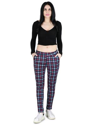 mid rise checkered jeggings - 17543608 - Standard Image - 4