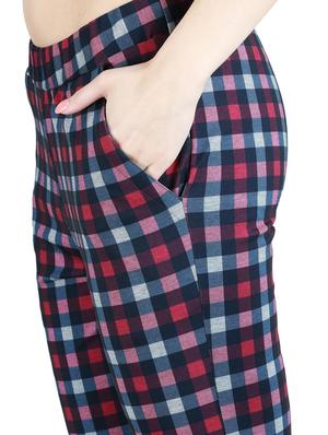 mid rise checkered jeggings - 17543608 - Standard Image - 5
