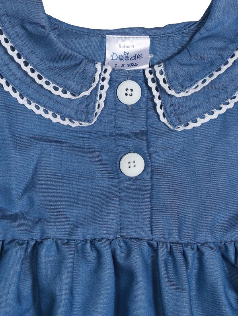 blue net frock - 17543625 - Zoom Image - 3