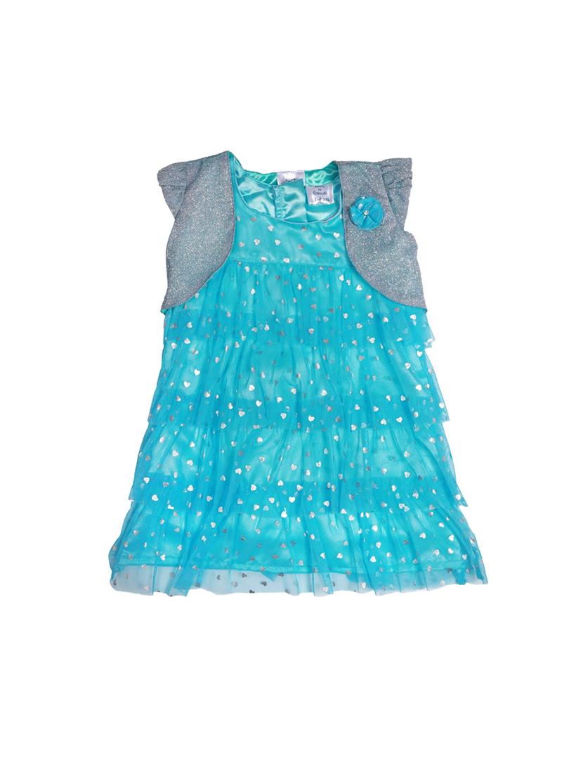 blue net frock - 17543630 - Zoom Image - 1