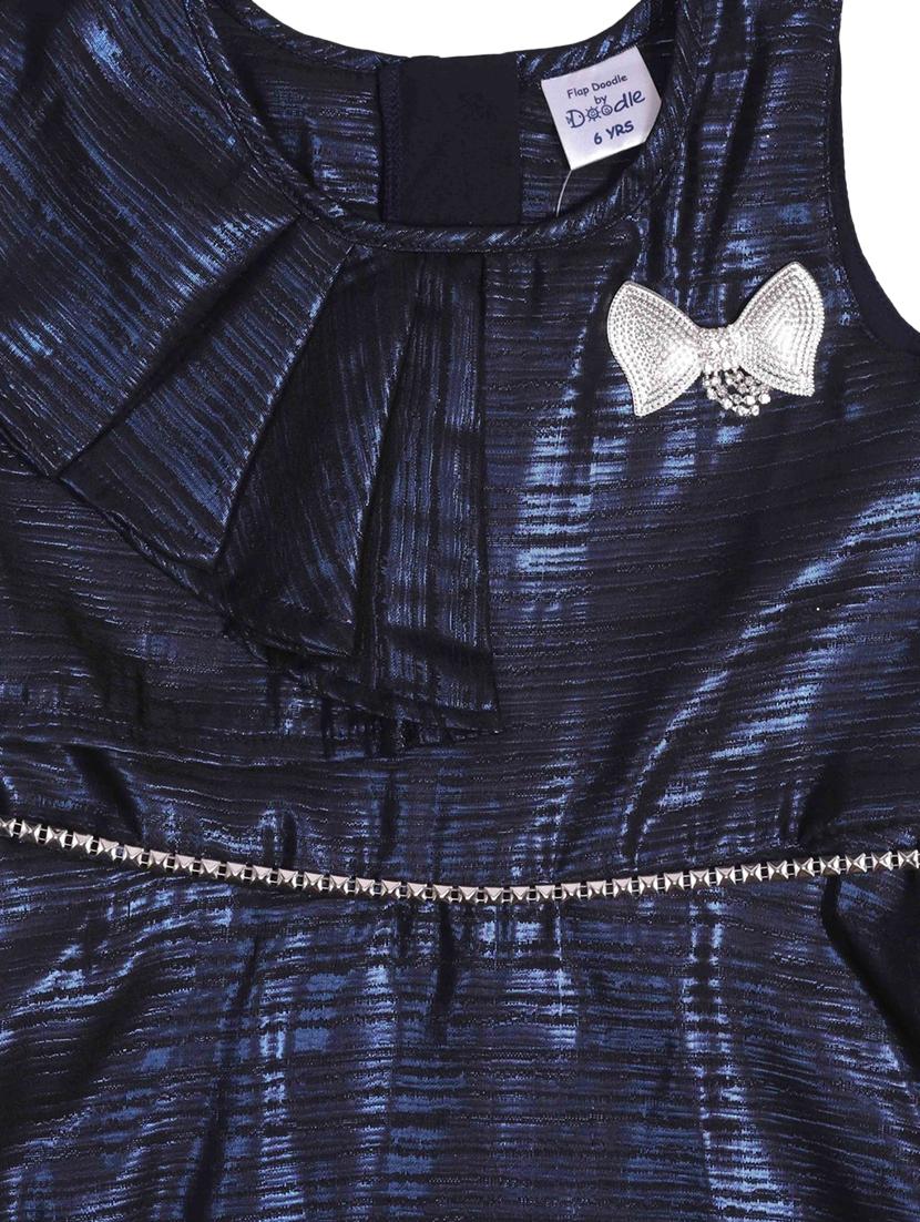 blue net frock - 17543636 - Zoom Image - 3