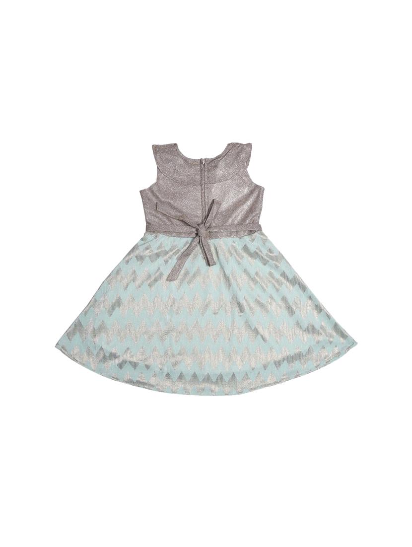 green polyester frock - 17543646 - Zoom Image - 2