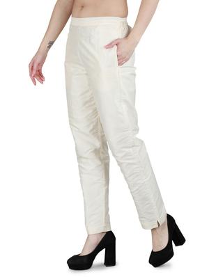 mid rise cigarette pants trouser - 17543760 - Standard Image - 2