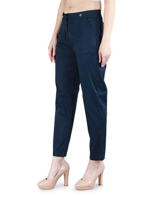 mid rise cigarette pants trouser - 17543764 - Standard Image - 2