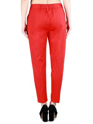 mid rise cigarette pants trouser - 17543765 - Standard Image - 3