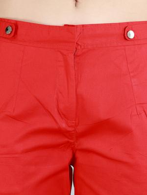 mid rise cigarette pants trouser - 17543765 - Standard Image - 5
