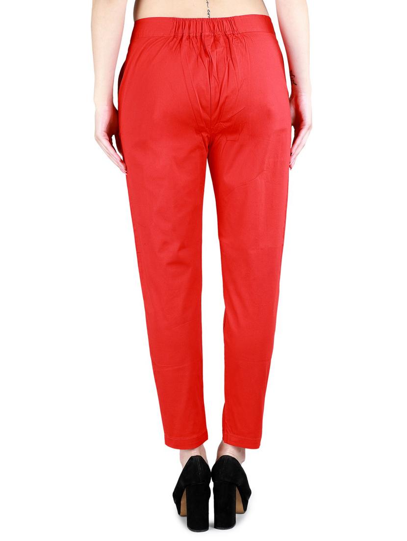 mid rise cigarette pants trouser - 17543765 - Zoom Image - 3