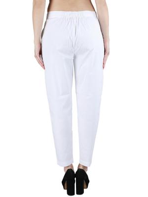 mid rise cigarette pants trouser - 17543766 - Standard Image - 3
