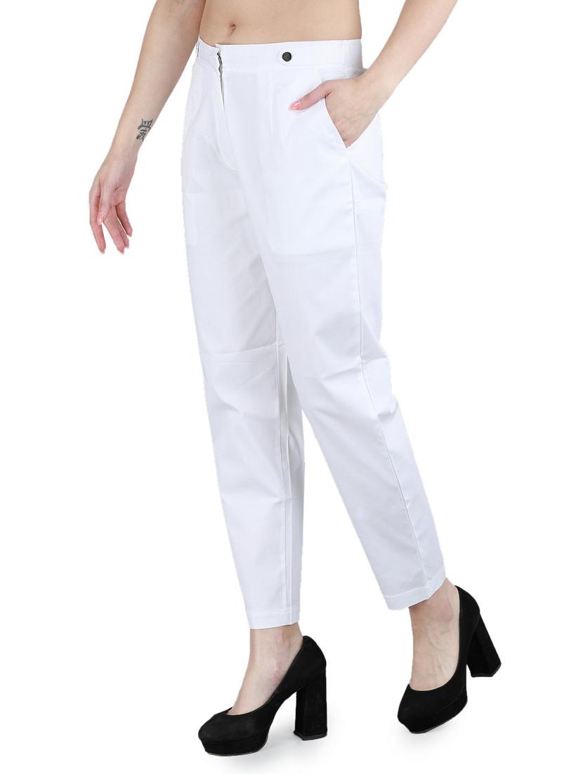 mid rise cigarette pants trouser - 17543766 - Zoom Image - 2