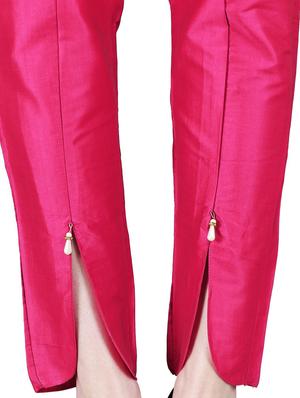 vent hem solid trouser - 17543767 - Standard Image - 5