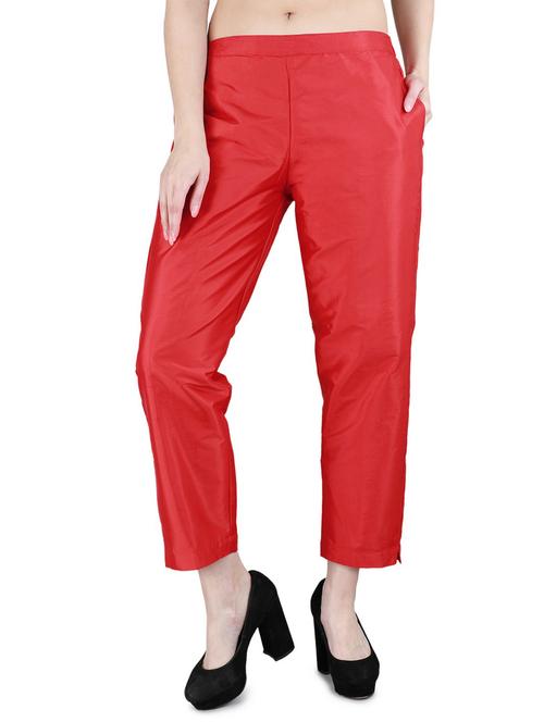 mid rise flat front trouser - 17543770 - Standard Image - 1