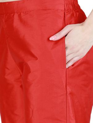 mid rise flat front trouser - 17543770 - Standard Image - 5