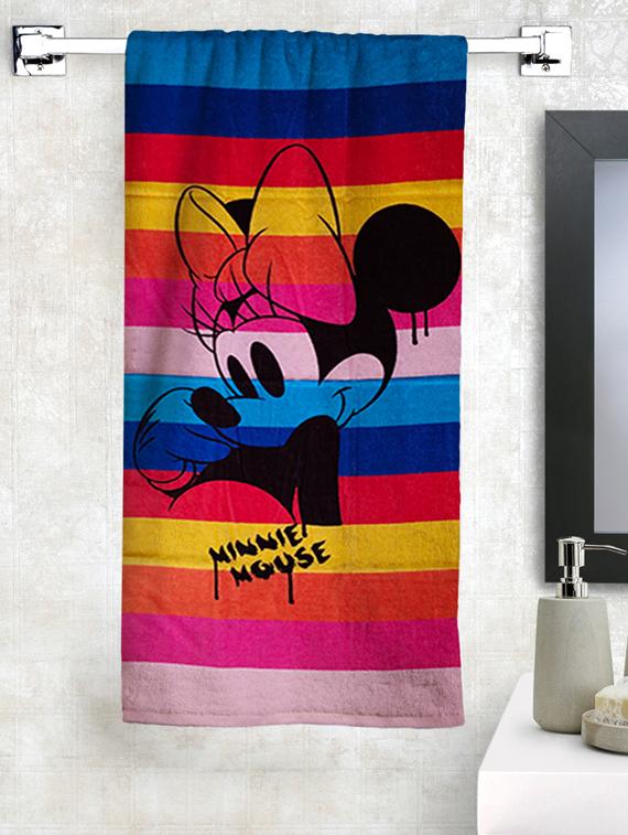 athom trendz disney minnie large bath towel 300 gsm 75x150 cm - 17544081 - Zoom Image - 1