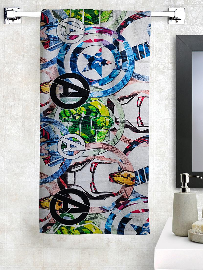 athom trendz marvel avengers large bath towel 300 gsm 75x150 cm - 17544082 - Zoom Image - 1