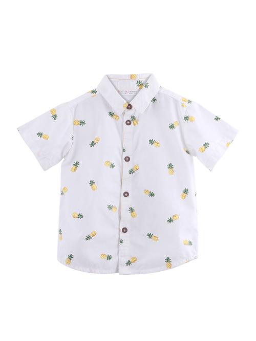 white cotton shirt - 17544088 - Standard Image - 1