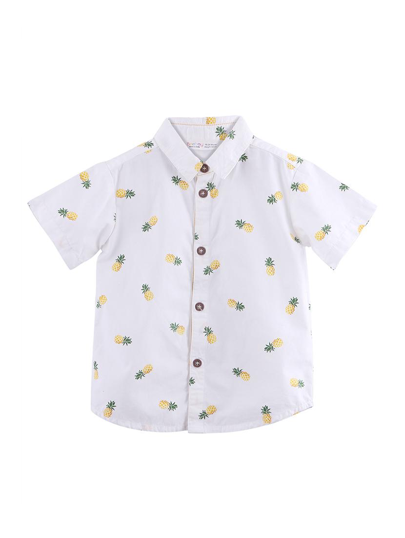 white cotton shirt - 17544088 - Zoom Image - 1