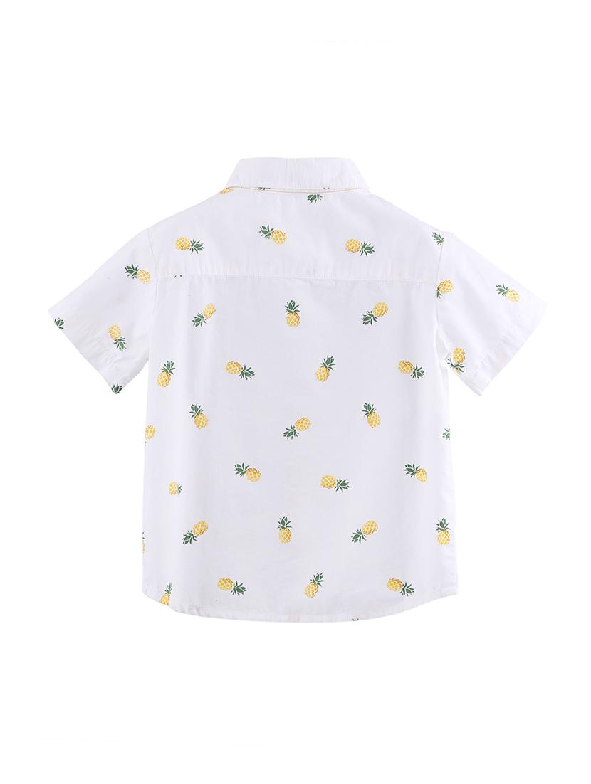 white cotton shirt - 17544088 - Zoom Image - 2