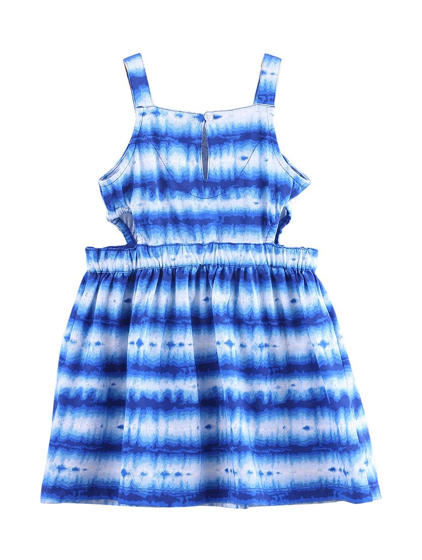 blue cotton frock - 17544093 - Zoom Image - 2