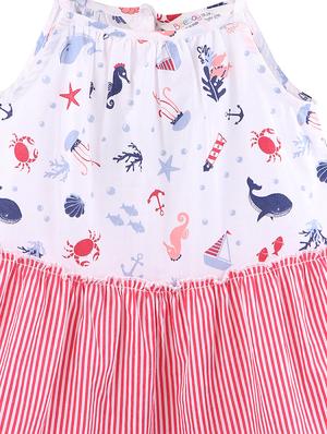 multi colored cotton frock - 17544094 - Standard Image - 3