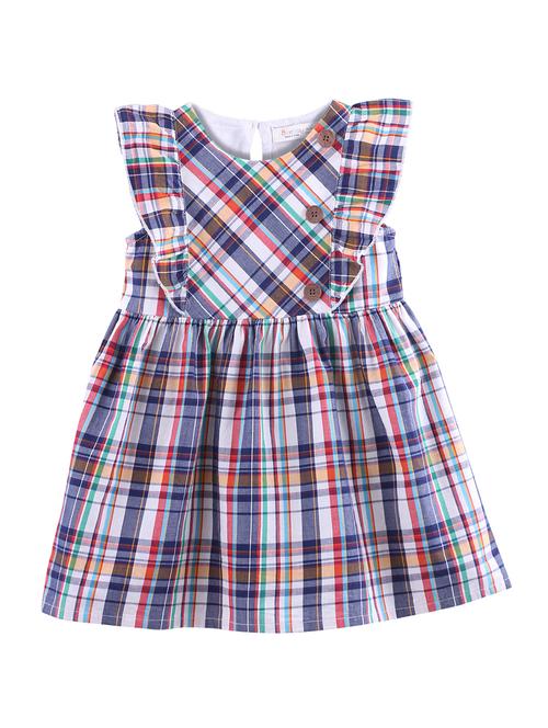 multi colored cotton frock - 17544097 - Standard Image - 1