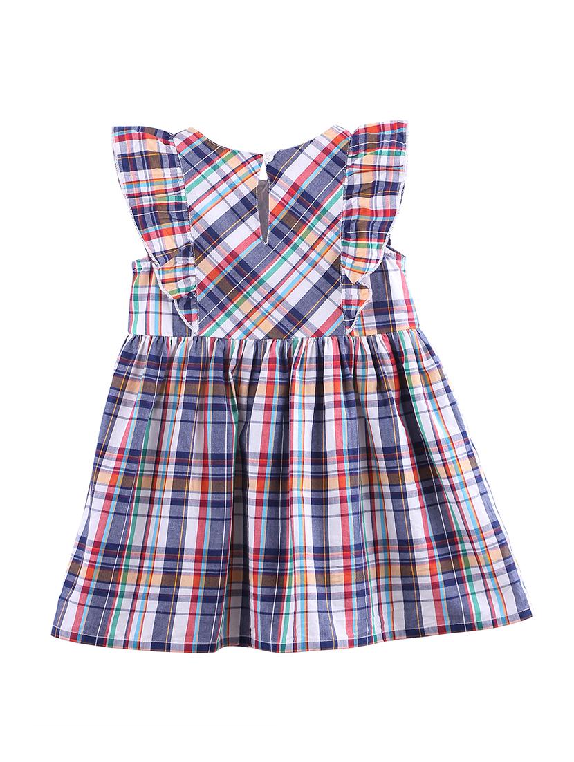 multi colored cotton frock - 17544097 - Zoom Image - 2