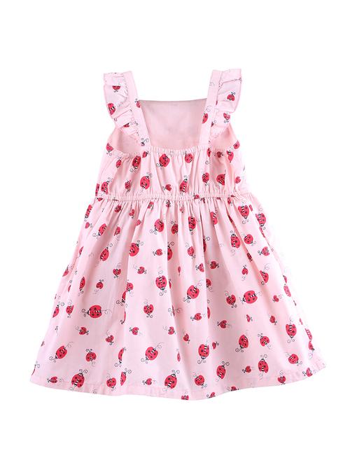 pink cotton frock - 17544098 - Standard Image - 1