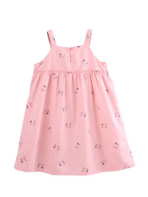pink cotton frock - 17544099 - Standard Image - 2