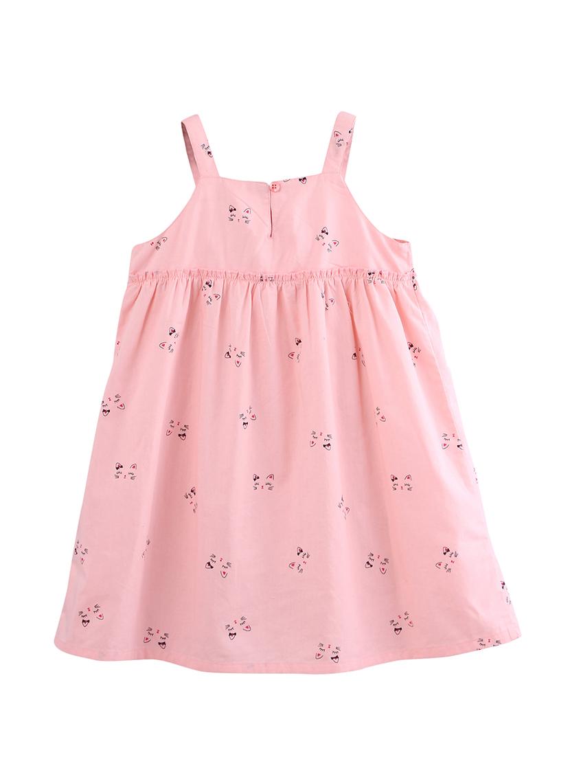 pink cotton frock - 17544099 - Zoom Image - 2
