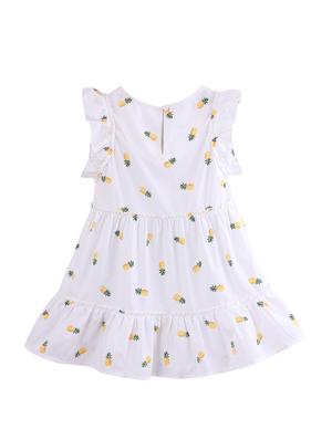 white cotton frock - 17544101 - Standard Image - 2