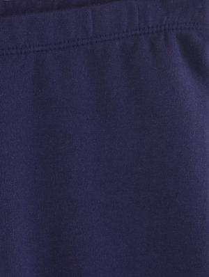 blue cotton blend legging - 17544103 - Standard Image - 3