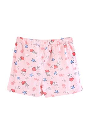 orange cotton shorts - 17544105 - Standard Image - 2