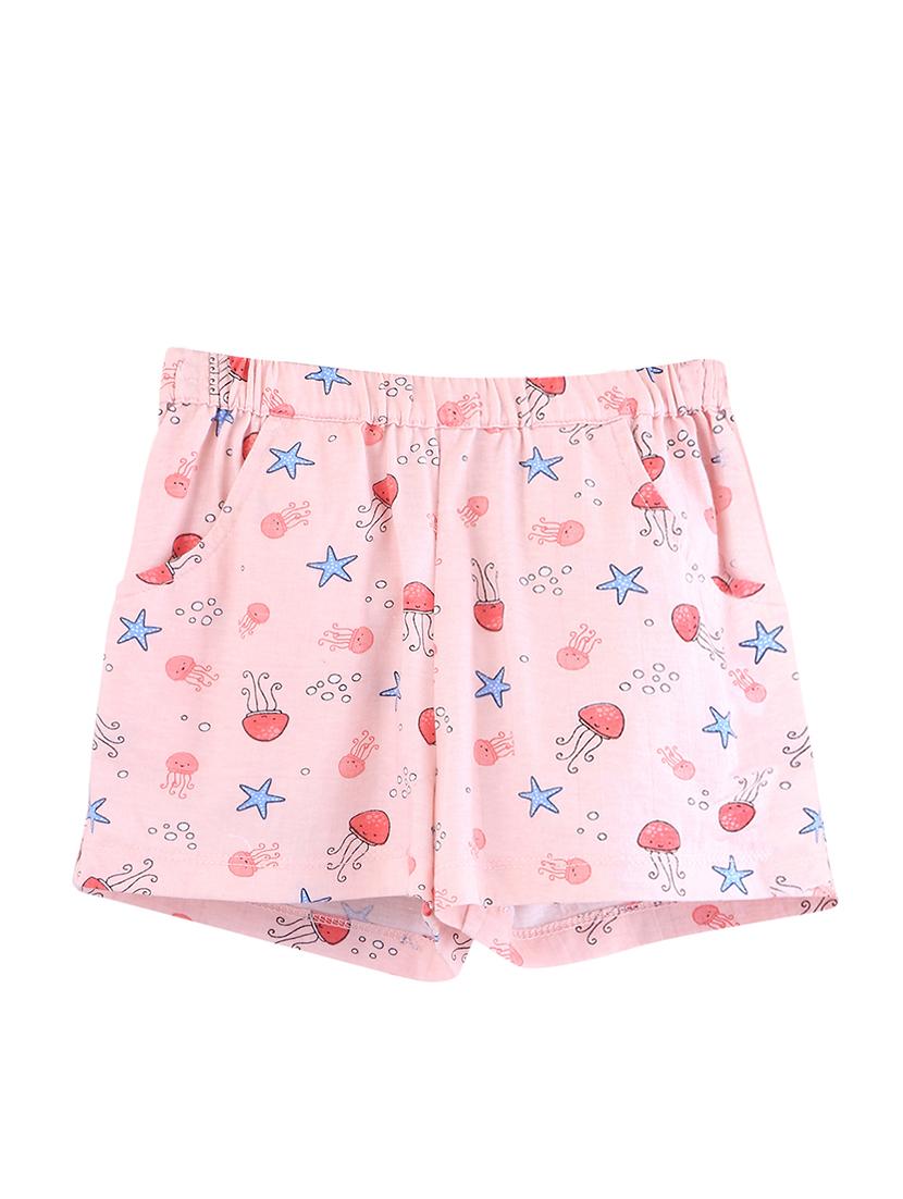 orange cotton shorts - 17544105 - Zoom Image - 1