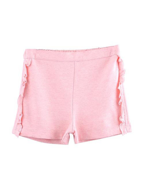 pink cotton blend shorts - 17544106 - Standard Image - 1