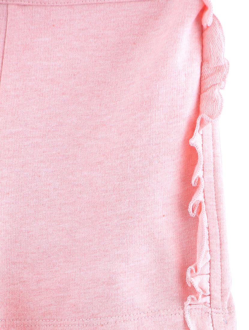 pink cotton blend shorts - 17544106 - Zoom Image - 3