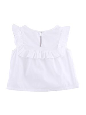 white cotton regular top - 17544108 - Standard Image - 2